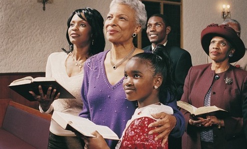 black-family-in-church