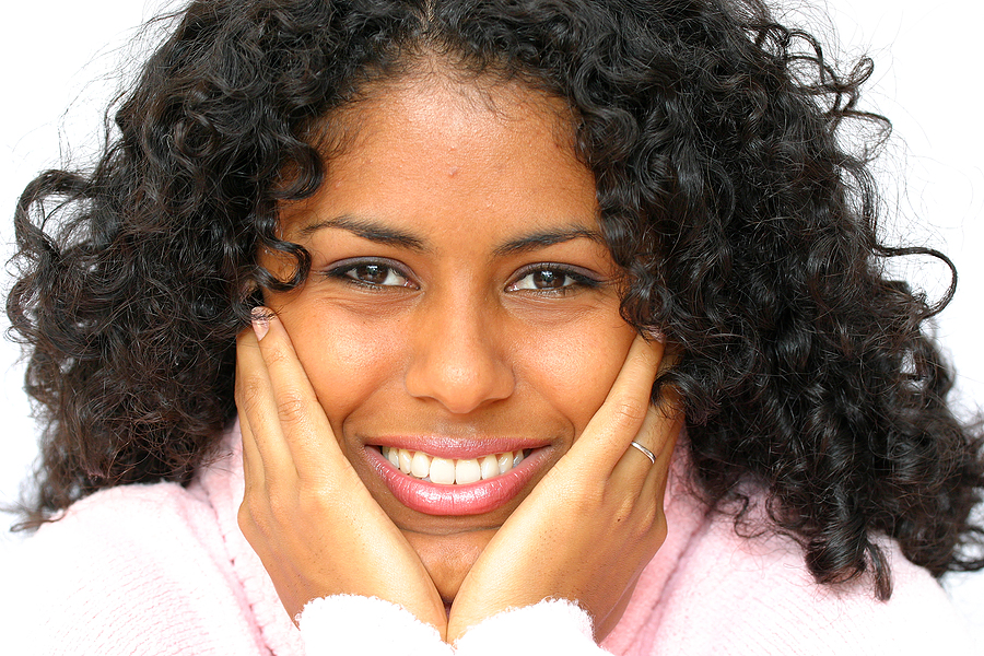 smiling woman