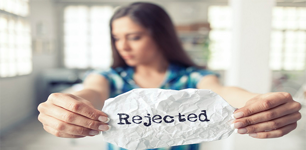 women and rejection