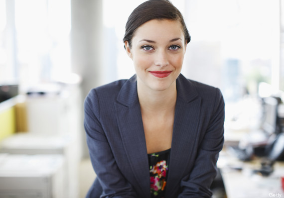 smiling woman