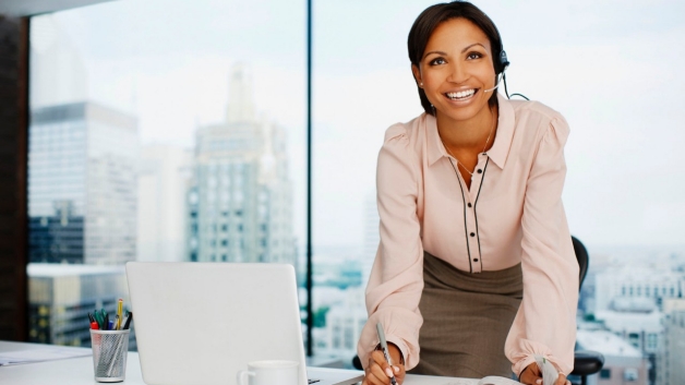 woman in office