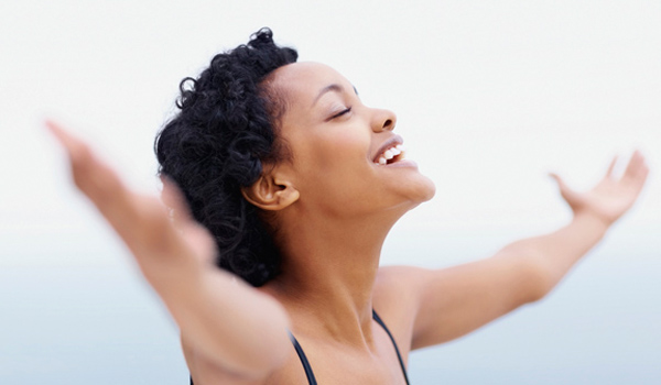 Woman Worshiping God