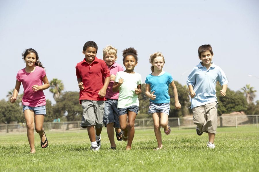 children playing